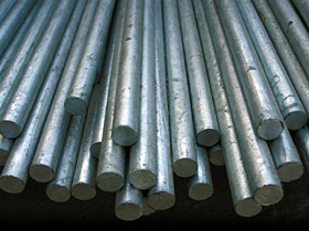 Steel rods